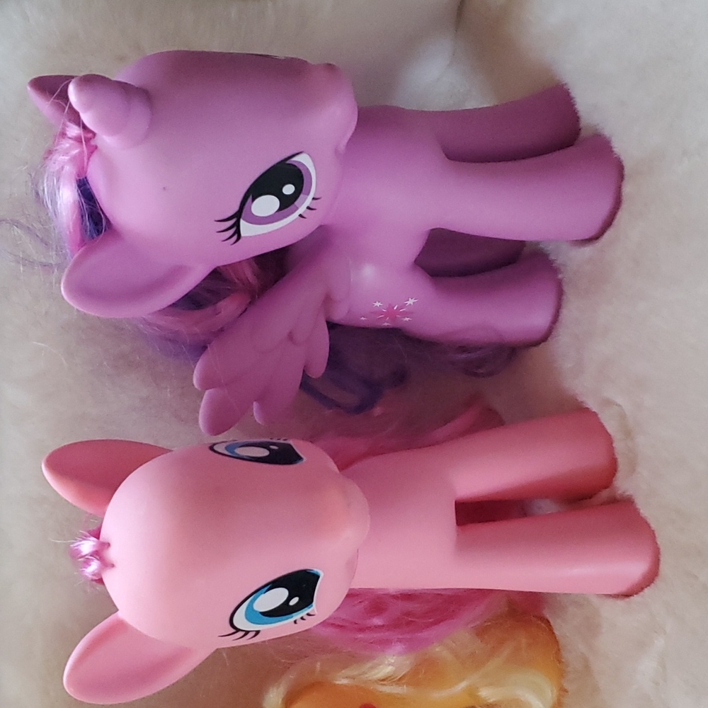 Bundle of 6 My Little Pony Plastic 8.5" - Picture 3 of 14